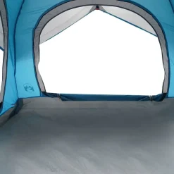 vidaXL 4-personers campingtelt vandtæt blå