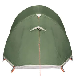 vidaXL 3-personers campingtelt vandtæt grøn