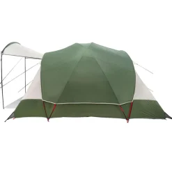 vidaXL 8-personers campingtelt vandtæt grøn