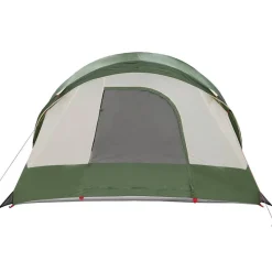 vidaXL 8-personers campingtelt vandtæt grøn