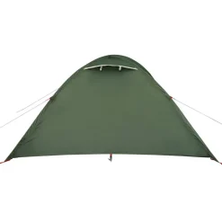 vidaXL 4-personers campingtelt vandtæt kuppel grøn