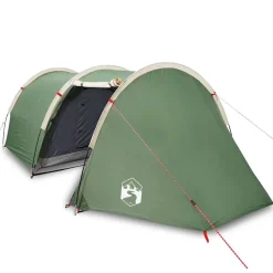 vidaXL 4-personers campingtelt vandtæt grøn