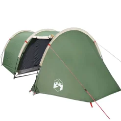 vidaXL 4-personers campingtelt vandtæt grøn