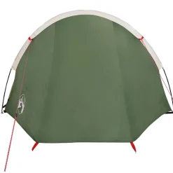 vidaXL 4-personers campingtelt vandtæt grøn