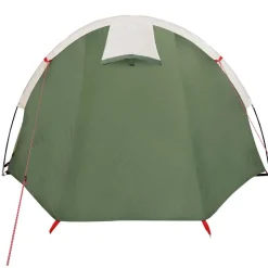 vidaXL 4-personers campingtelt vandtæt grøn