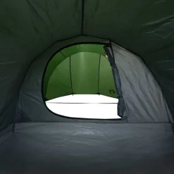 vidaXL 4-personers campingtelt vandtæt grøn