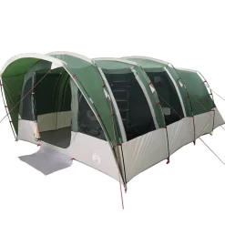 vidaXL 8-personers campingtelt vandtæt grøn