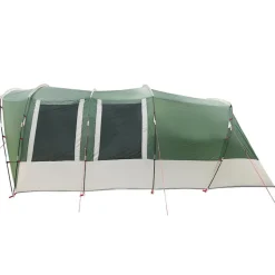 vidaXL 8-personers campingtelt vandtæt grøn