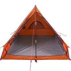 vidaXL 2-personers campingtelt A-stel vandtæt grå