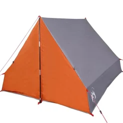 vidaXL 2-personers campingtelt A-stel vandtæt grå