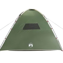 vidaXL 8-personers campingtelt vandtæt grøn