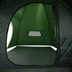 vidaXL 8-personers campingtelt vandtæt grøn