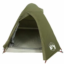 vidaXL 2-personers campingtelt vandtæt kuppel olivengrøn