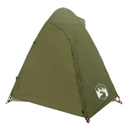 vidaXL 2-personers campingtelt vandtæt kuppel olivengrøn