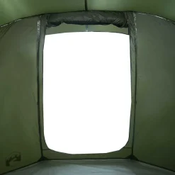 vidaXL 4-personers fisketelt vandtæt olivengrøn