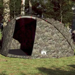 vidaXL 5-personers fisketelt vandtæt camouflage