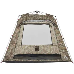 vidaXL 4-personers fisketelt quick-release camouflage