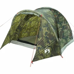 vidaXL 2-personers fisketelt vandtæt camouflage