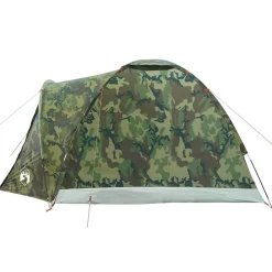 vidaXL 2-personers fisketelt vandtæt camouflage