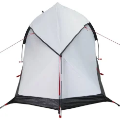 vidaXL 1-persons campingtelt vandtæt mørklægningsstof hvid