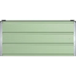 vidaXL Plantekasse Grøn 100 x 40 x 45 cm Stål