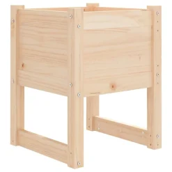 vidaXL plantekasse 40x40x52,5 cm massivt fyrretræ