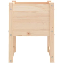 vidaXL plantekasse 40x40x52,5 cm massivt fyrretræ