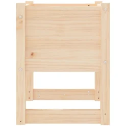 vidaXL plantekasse 40x40x52,5 cm massivt fyrretræ