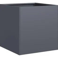 vidaXL plantekasse 40x40x40 cm koldvalset stål antracitgrå