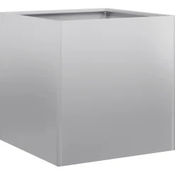 vidaXL Planter 40x40x40 cm Galvaniseret stål