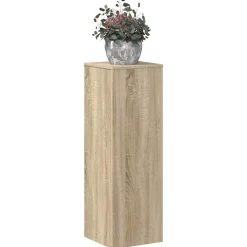 vidaXL plantestativ 33x33x100 cm konstrueret træ sonoma-eg