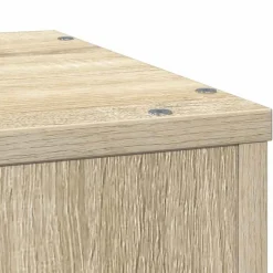 vidaXL plantestativ 33x33x100 cm konstrueret træ sonoma-eg