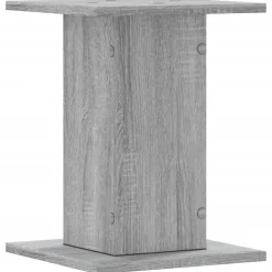 vidaXL plantestativer 2 stk. 30x30x40 cm konstrueret træ grå sonoma-eg