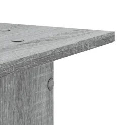 vidaXL plantestativer 2 stk. 30x30x40 cm konstrueret træ grå sonoma-eg