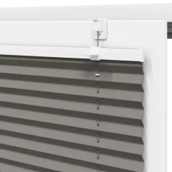 vidaXL Plisségardin Antracit 40x100 cm Stofbredde 39,4 cm Polyester
