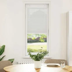 vidaXL Plisségardin Lysegrå 40x100 cm Stofbredde 39,4 cm Polyester