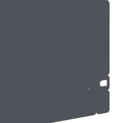 vidaXL Plænekanter 10 pcs Antracit 103 x 0,05 x 22 cm Stål