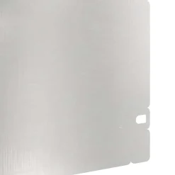vidaXL Plænekanter 10 pcs Sølv 103 x 0,05 x 22 cm Rustfrit stål