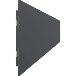 vidaXL plænekanter 10 stk. 10x103 cm koldvalset stål antracit