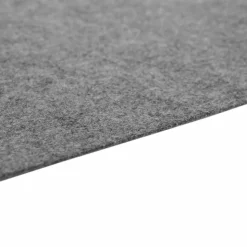 vidaXL Pool Bundark Lysegrå 274 x 274 x 0,1 cm Non-woven stof