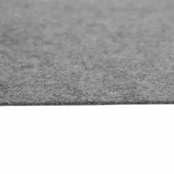 vidaXL Pool Bundark Lysegrå 274 x 274 x 0,1 cm Non-woven stof