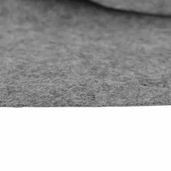 vidaXL Pool Bundark Lysegrå Ø 610 cm Non-woven stof