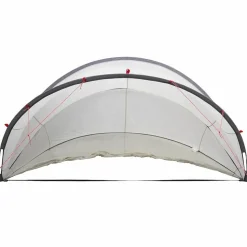 vidaXL Pool Dome Grå og orange 336 x 322 x 160 cm