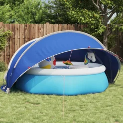 vidaXL Pool Dome Grøn 336 x 322 x 160 cm