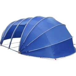 vidaXL Pooltelt Dome Grøn 538 x 440 x 204 cm