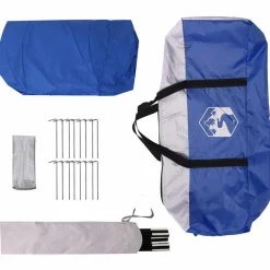 vidaXL Pooltelt Dome Grøn 538 x 440 x 204 cm