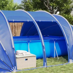 vidaXL Pooltelt Dome Grøn 538 x 440 x 204 cm