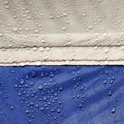 vidaXL pooltelt med aftagelig flue og netvægge 510x510 cm azurblå