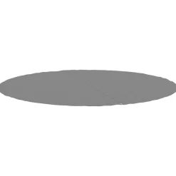 vidaXL poolunderlag Ø244 cm polyester-geotekstil lysegrå