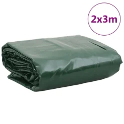 vidaXL presenning 2x3 m 650 g/m² grøn